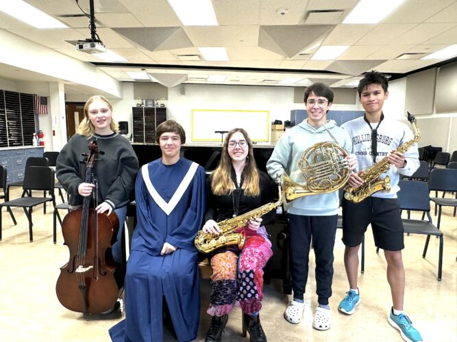 Hollidaysburg Area Senior High School symphonic wind ensemble and concert choir concert